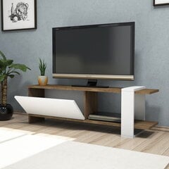 Sohvapöytä Kalune Design Gaye, ruskea/valkoinen hinta ja tiedot | TV-tasot | hobbyhall.fi