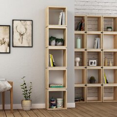 Vapaasti seisova hylly Kalune Design Multi, ruskea/valkoinen hinta ja tiedot | Hyllyt | hobbyhall.fi