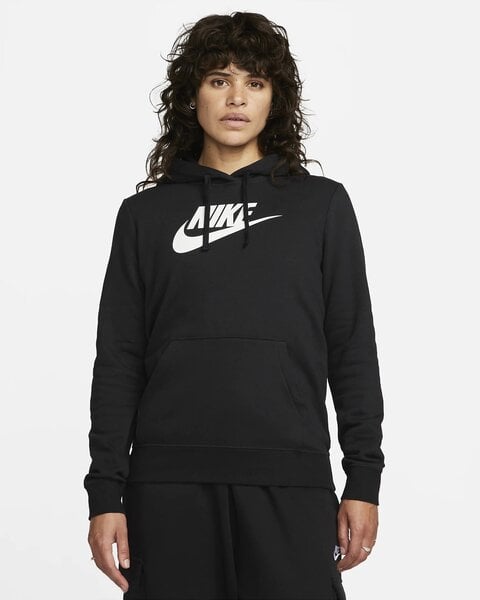 Nike naisten collegepaita DQ5775*010, musta/valkoinen