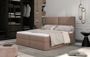 Sänky NORE Amber, 180x200cm, ruskea hinta ja tiedot | Sängyt | hobbyhall.fi