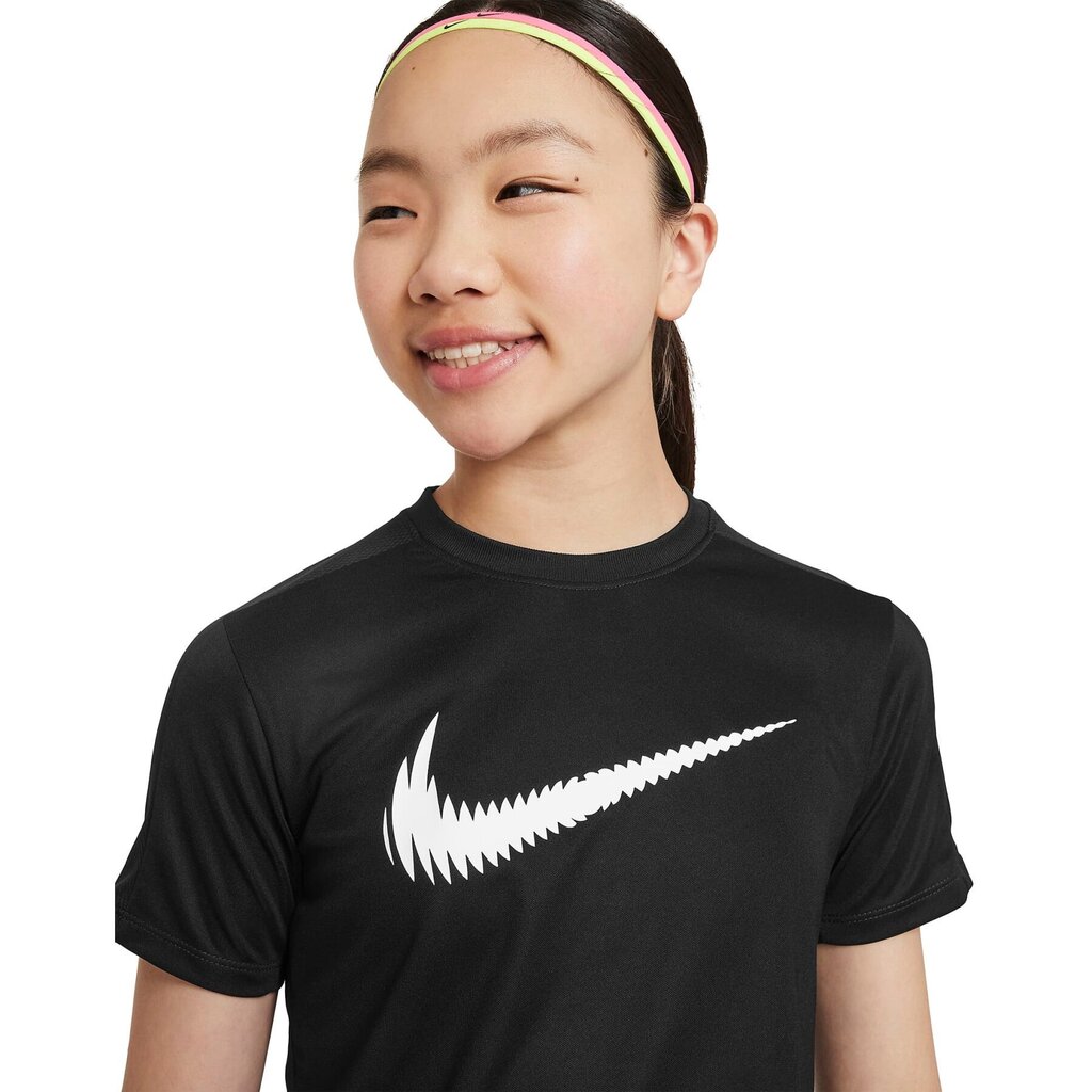 Nike lasten T-paita DF TRPHY23 SS TOP GX, musta hinta ja tiedot | Poikien paidat | hobbyhall.fi