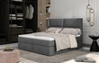 Sänky NORE Amber, 140x200cm, väri harmaa hinta ja tiedot | Sängyt | hobbyhall.fi