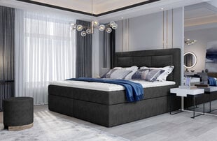 Sänky NORE Vivre 06, 180x200cm, tummanharmaa hinta ja tiedot | Sängyt | hobbyhall.fi