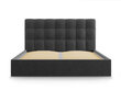 Sänky Mazzini Beds Nerin 140x200 cm, tummanharmaa hinta ja tiedot | Sängyt | hobbyhall.fi