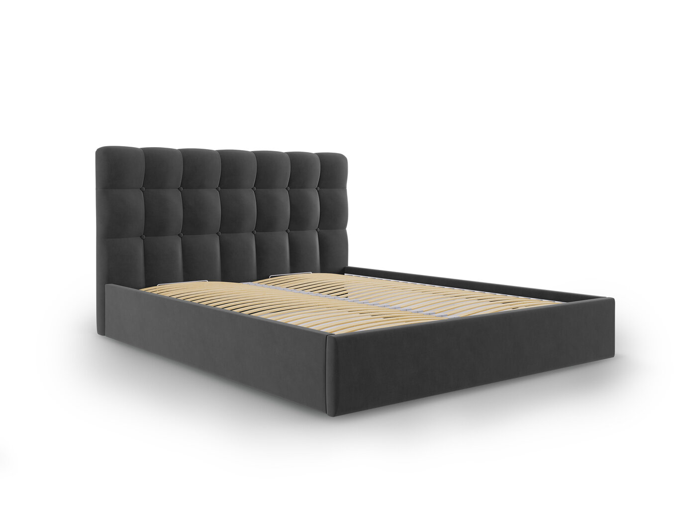 Sänky Mazzini Beds Nerin 140x200 cm, tummanharmaa hinta ja tiedot | Sängyt | hobbyhall.fi