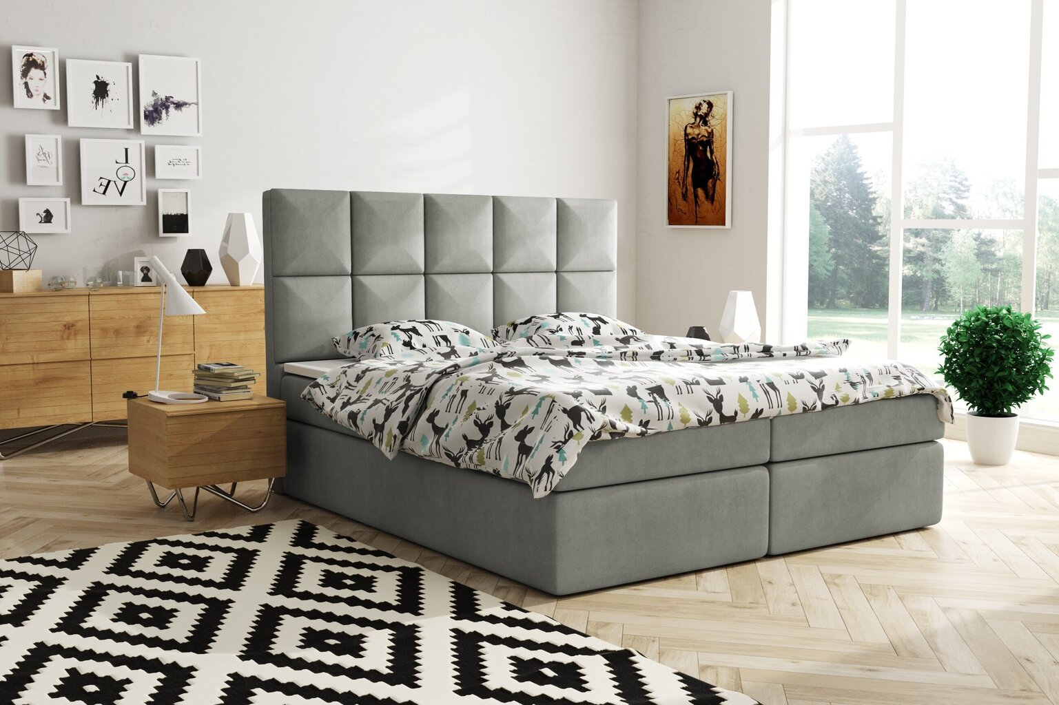 Sänky Ropez Flip 160x200cm, tummanruskea hinta ja tiedot | Sängyt | hobbyhall.fi