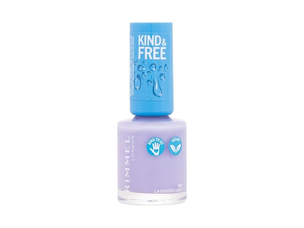 Kynsilakka Rimmel London Kind & Free 153-lavender light (8 ml) hinta ja tiedot | Kynsilakat ja kynsienhoitotuotteet | hobbyhall.fi