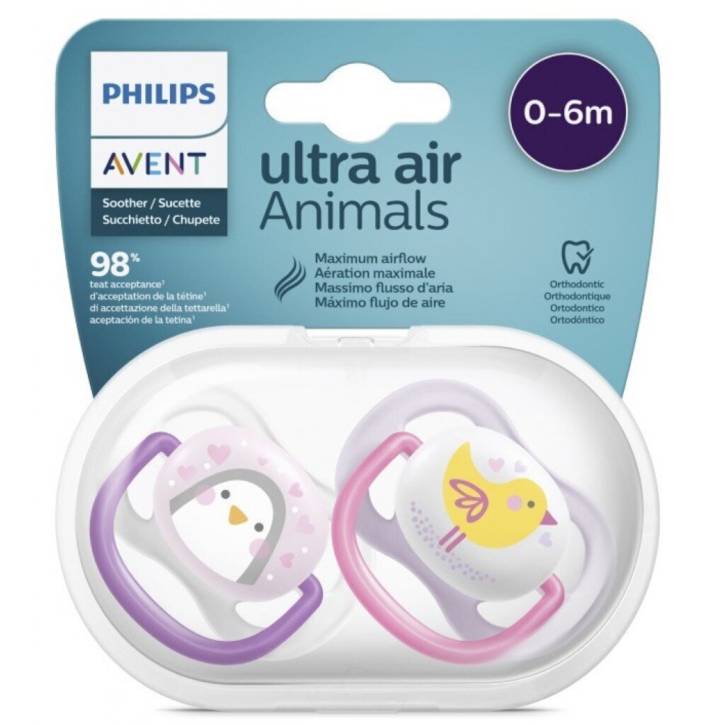 Tutti Philips Avent Ultra Air SCF080/06 0-6 kk, 2 kpl hinta ja tiedot | Tutit | hobbyhall.fi