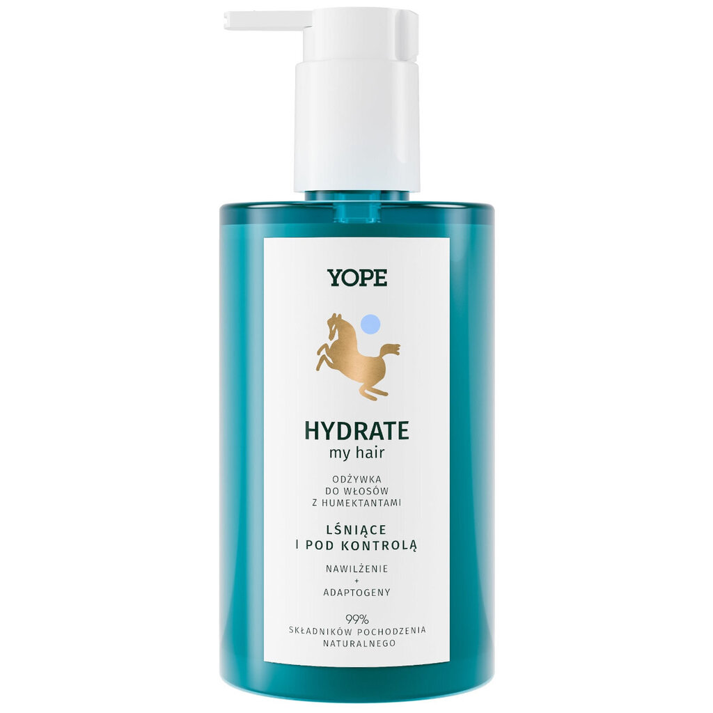 Yope Hydrate kosteuttava shampoo peptideillä kuivalle iholle, 300ml hinta ja tiedot | Shampoot | hobbyhall.fi