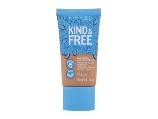 Meikkivoide Rimmel London Kind & Free 410-latte (30 ml) hinta ja tiedot | Meikkivoiteet ja puuterit | hobbyhall.fi