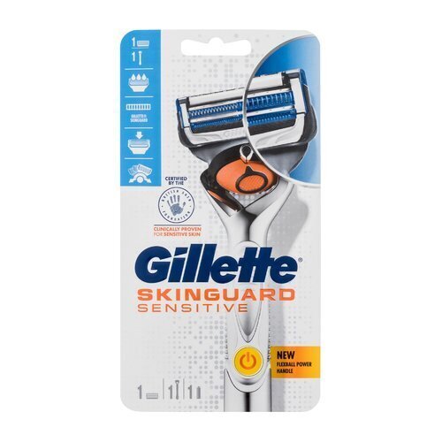 Gillette Skinguard Sensitive Flexball Power - partahöylä yhdellä päällä 1 kpl hinta ja tiedot | Parranajo ja karvanpoisto | hobbyhall.fi