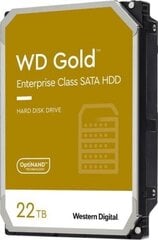 WD Gold Enterprise Class 22TB kovalevy hinta ja tiedot | Kovalevyt | hobbyhall.fi