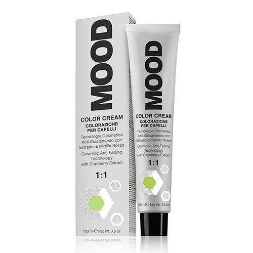 Hiusväri Mood Color Cream Green Anti-Red, 100 ml hinta ja tiedot | Hiusvärit | hobbyhall.fi