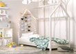 Lasten sänky Kocot Kids Bella, 80x180 cm, valkoinen hinta ja tiedot | Lastensängyt | hobbyhall.fi