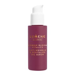 Öljyseerumi Lumene Nordic Bloom Vitality Anti-Wrinkle&Revitalize 30 ml hinta ja tiedot | Kasvoöljyt ja seerumit | hobbyhall.fi