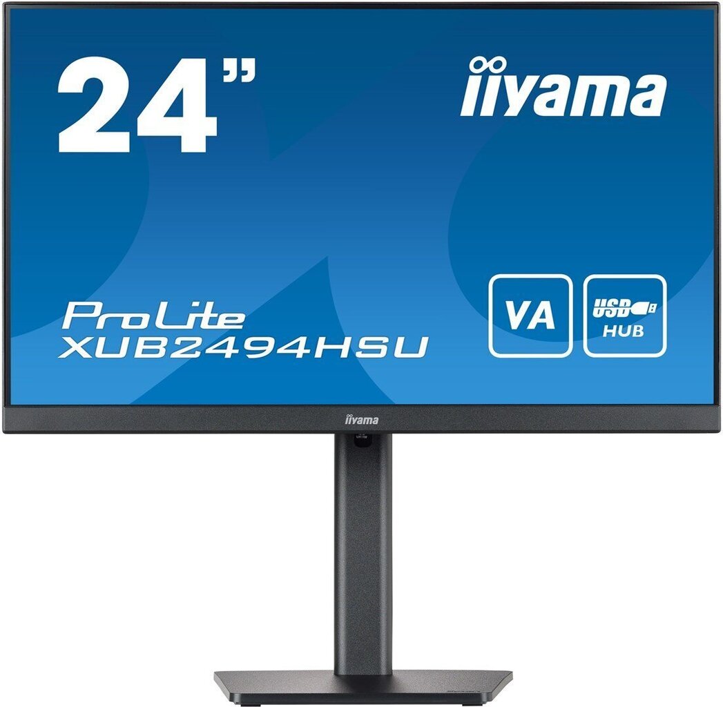 iiyama ProLite XUB2494HSU-B2 LED-näyttö hinta ja tiedot | Näytöt | hobbyhall.fi