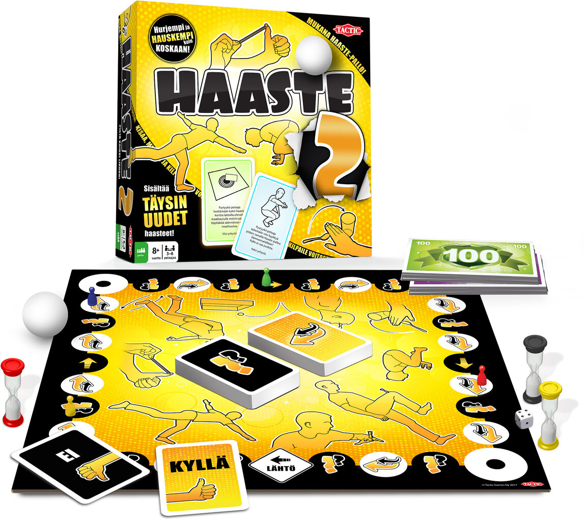 Lautapeli Tactic Haaste 2, FIN hinta ja tiedot | Lautapelit ja älypelit | hobbyhall.fi