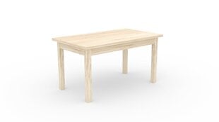 Pöytä ADRK Furniture 82 Rodos, ruskea hinta ja tiedot | ADRK Furniture Keittiön kalusteet | hobbyhall.fi