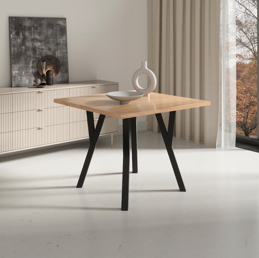 Pöytä ADRK Furniture 83 Rodos, ruskea hinta ja tiedot | Ruokapöydät | hobbyhall.fi