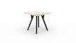 Pöytä ADRK Furniture 84 Rodos, ruskea hinta ja tiedot | Ruokapöydät | hobbyhall.fi