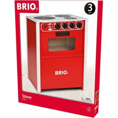 Brio Classic 31355 Hella, punaisen värinen leikkiuuni hinta ja tiedot | Tyttöjen lelut | hobbyhall.fi