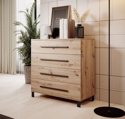 Lipasto ADRK Furniture Mees, ruskea hinta ja tiedot | Lipastot | hobbyhall.fi