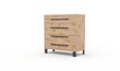 Lipasto ADRK Furniture Mees, ruskea hinta ja tiedot | Lipastot | hobbyhall.fi