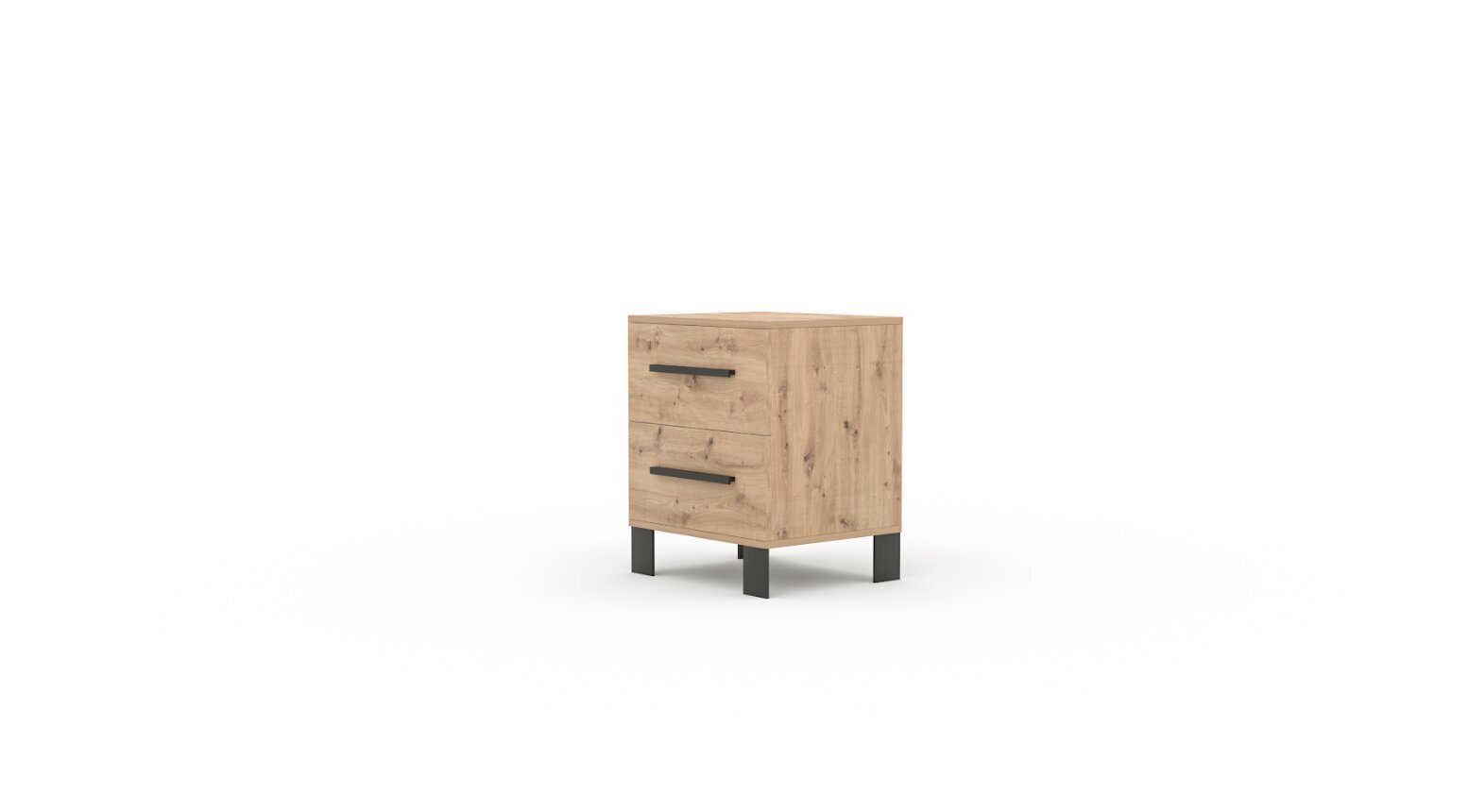 Yöpöytä ADRK Furniture Malen, ruskea hinta ja tiedot | Yöpöydät | hobbyhall.fi
