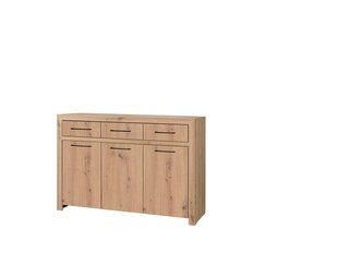 Lipasto ADRK Furniture Janez 3, ruskea hinta ja tiedot | Lipastot | hobbyhall.fi