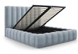 Sänky ja liinavaatelaatikko Kelp, 230x165x125 cm, vaaleansininen hinta ja tiedot | Sängyt | hobbyhall.fi