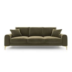 Velvet Larnite neljän istuttava sohva, 237x102x90 cm, vihreä hinta ja tiedot | Sohvat ja vuodesohvat | hobbyhall.fi