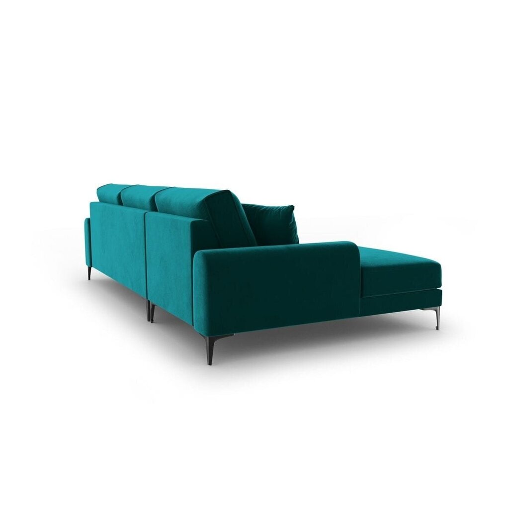 Velvet Larnite viisipaikkainen sohva, 254x182x90 cm, tummanvihreä hinta ja tiedot | Kulmasohvat ja divaanisohvat | hobbyhall.fi