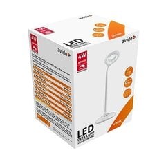 Avide LED ladattava pöytävalaisin 4W valkoinen hinta ja tiedot | Pöytävalaisimet | hobbyhall.fi
