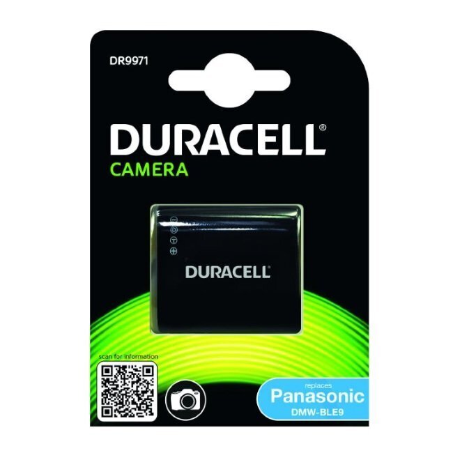 Akku Duracell, analoginen Panasonic DMW-BLE9, DMW-BLG10, 750 mAh hinta ja tiedot | Kameran akut | hobbyhall.fi