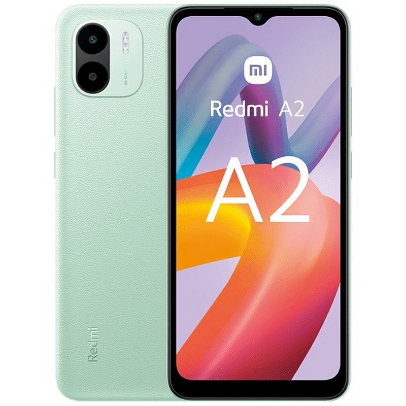 Xiaomi Redmi A2 3/64GB Light Green MZB0EZOEU hinta ja tiedot | Matkapuhelimet | hobbyhall.fi