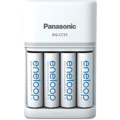 Panasonic Eneloop Battery Charger + 4 x R6 hinta ja tiedot | Paristolaturit | hobbyhall.fi