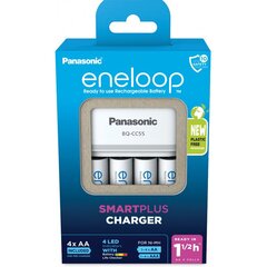 Panasonic Eneloop Battery Charger + 4 x R6 hinta ja tiedot | Paristolaturit | hobbyhall.fi