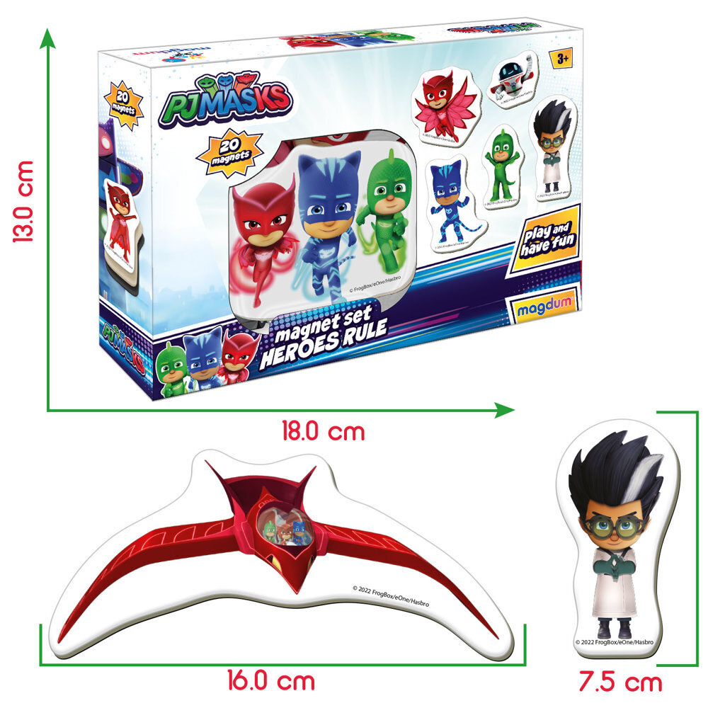 PJ Masks -magneettisarja hinta ja tiedot | Poikien lelut | hobbyhall.fi