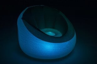 Puhallettava nojatuoli Luxury LED-valolla, Bestway 75086 hinta ja tiedot | Ilmapatjat | hobbyhall.fi