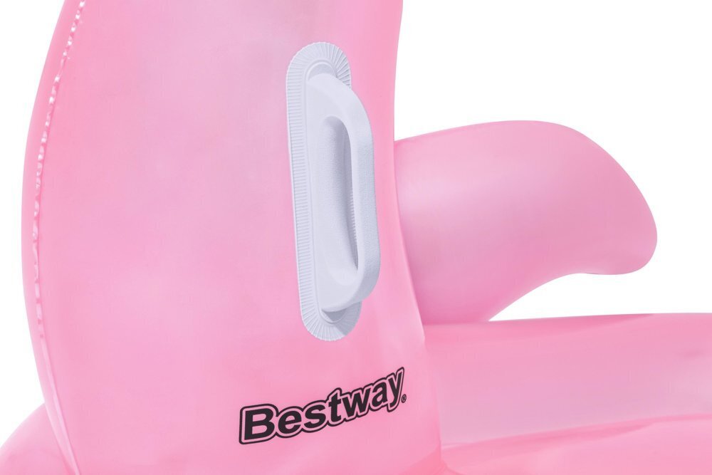 Ilmatäytteinen flamingo 153x143cm, Bestway 41475 hinta ja tiedot | Puhallettavat vesilelut ja uima-asusteet | hobbyhall.fi