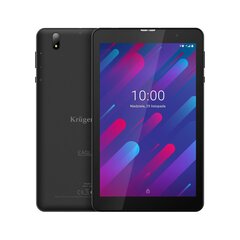 Krüger&Matz KM0806 tablet 4G LTE 32GB 20,3 cm (8") Cortex 3 GB Wi-Fi 5 (802.11ac) Android 12 musta hinta ja tiedot | Kruger&Matz Tietokoneet ja pelaaminen | hobbyhall.fi