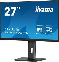 iiyama XUB2793HS-B5, LED-näyttö hinta ja tiedot | Näytöt | hobbyhall.fi