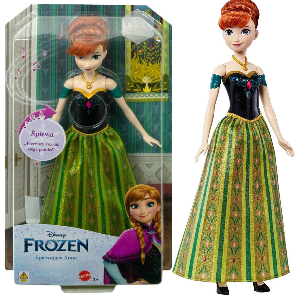 Laulava Anna nukke Disney Frozen hinta ja tiedot | Tyttöjen lelut | hobbyhall.fi