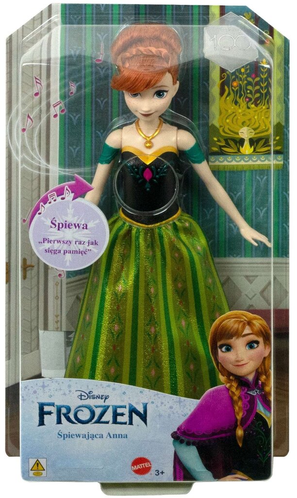 Laulava Anna nukke Disney Frozen hinta ja tiedot | Tyttöjen lelut | hobbyhall.fi