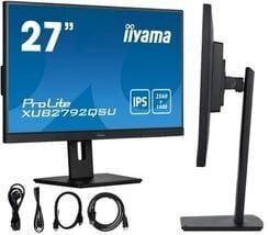 iiyama ProLite XUB2792QSU-B5 LED-näyttö hinta ja tiedot | Näytöt | hobbyhall.fi