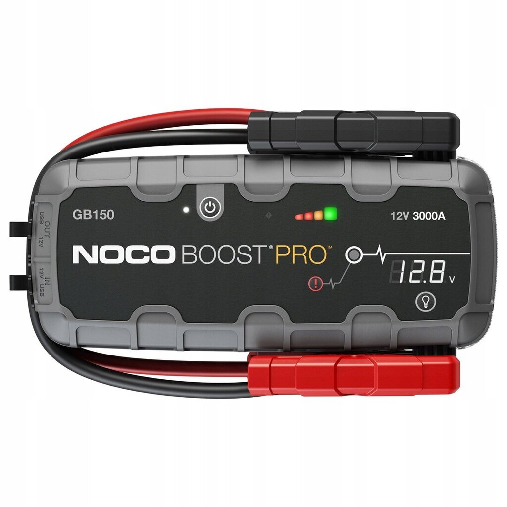 NOCO GB150 Boost 12V 3000A Jump Starter -käynnistinlaite integroidulla 12V/USB-akulla hinta ja tiedot | Auton akkulaturit | hobbyhall.fi