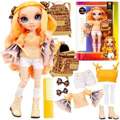 Rainbow High Junior High Poppy Rowan Teen Fashion Doll 579960 hinta ja tiedot | Poikien lelut | hobbyhall.fi