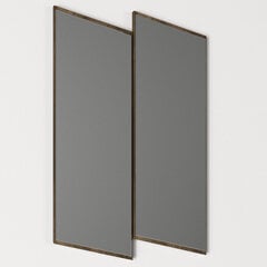 Kalune Design Dorian -peili, 44 x 70 cm, ruskea hinta ja tiedot | Peilit | hobbyhall.fi