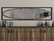 Kalune Design Luppi -peili, 39 x 151 cm, musta / ruskea hinta ja tiedot | Peilit | hobbyhall.fi