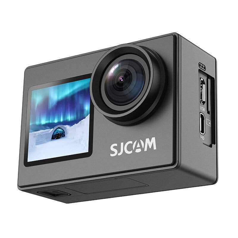 SJCam SJ400 -toimintakamera kahdella näytöllä, musta hinta ja tiedot | Action-kamerat | hobbyhall.fi